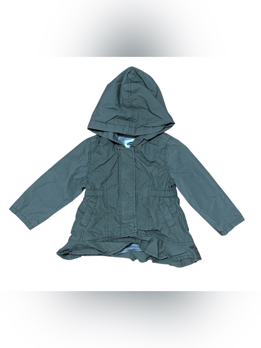 Old Navy Girls' Hooded Raincoat - Teal
